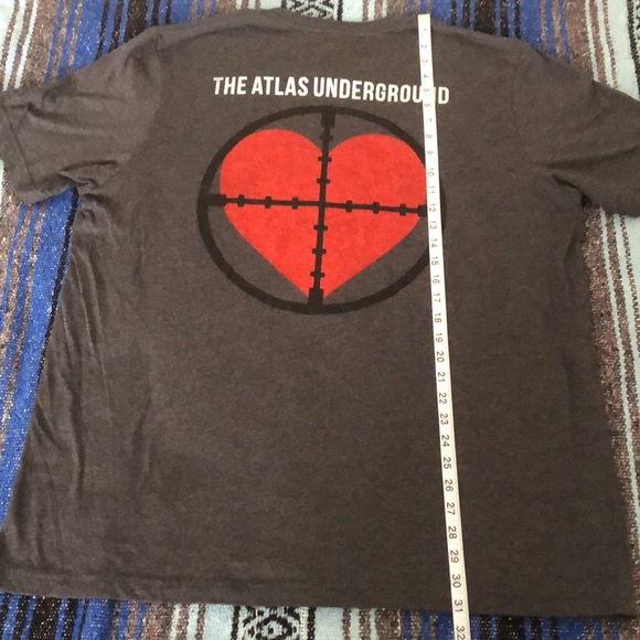 Tom Morello The Atlas Underground Album Promo Tee Shirt - Picture 12 of 12